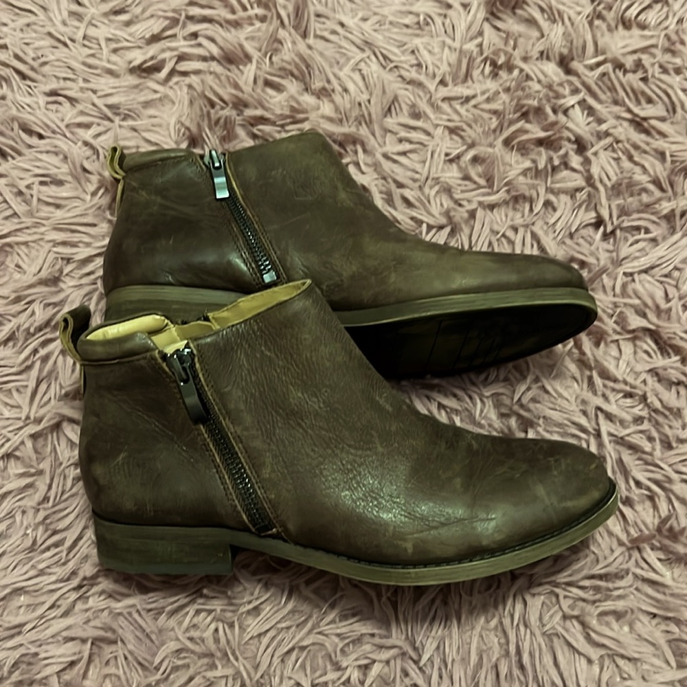 Franco Sarto leather booties